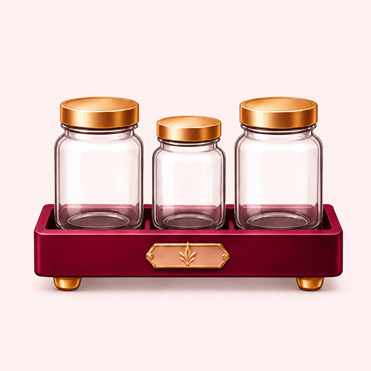 2 Jar & 3 Jar Dry Fruit Box