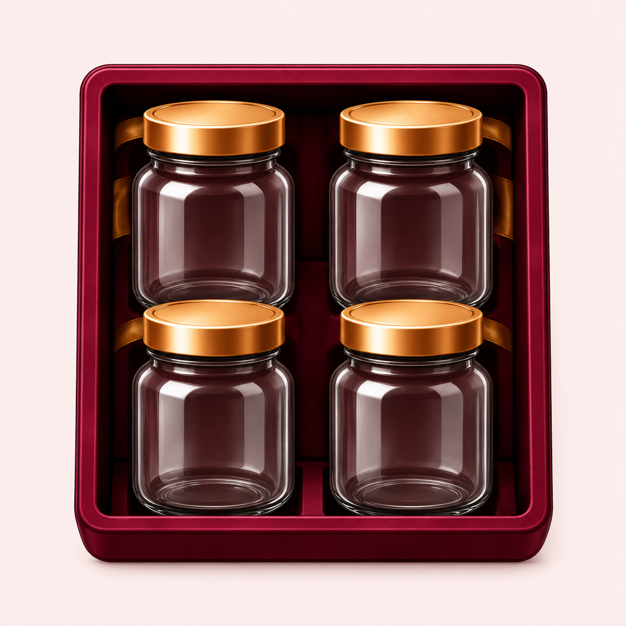 4 Jar Dry Fruit Box