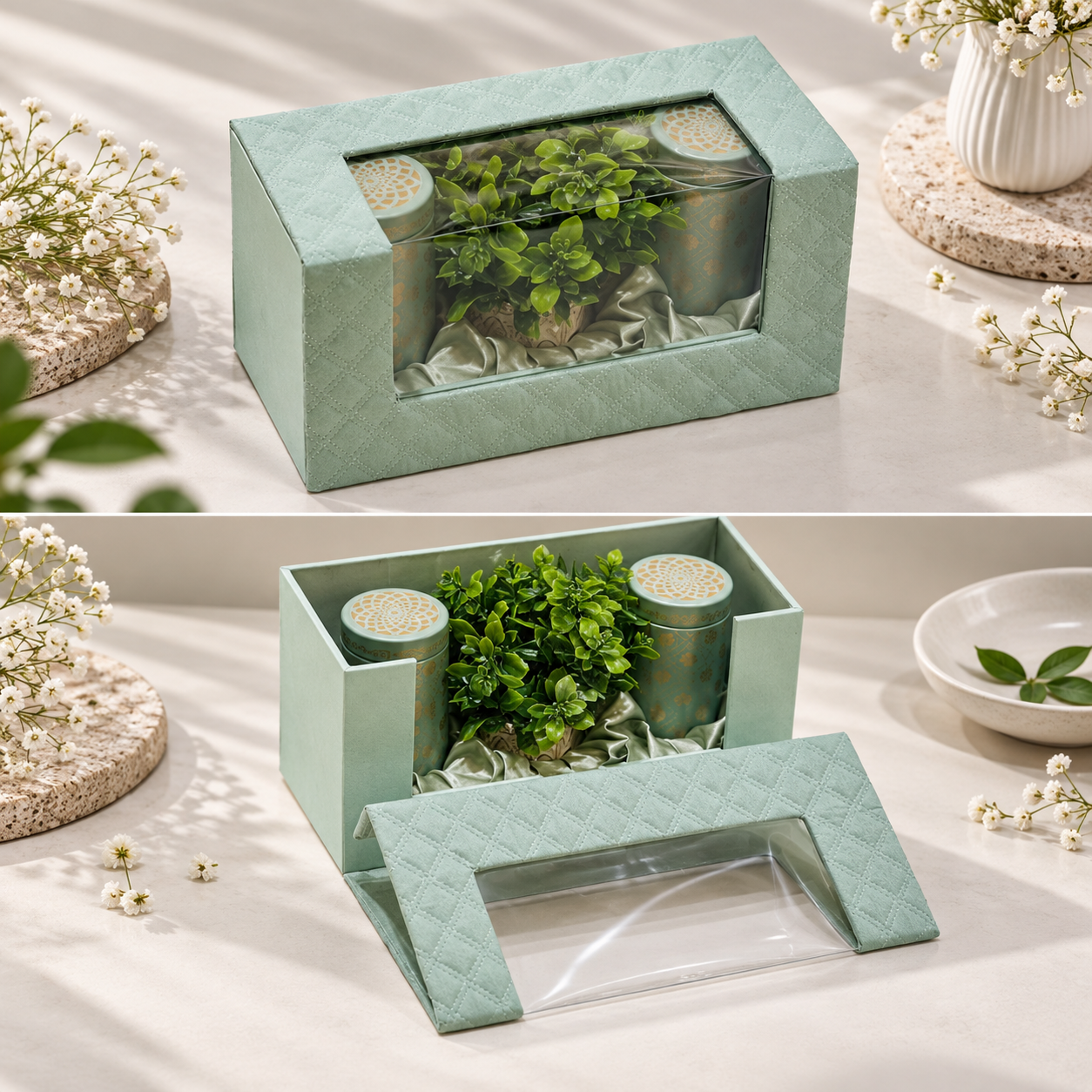 EMERLD BOX 2 JAR+ PLANT