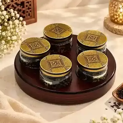 REVOLVING CIRCLE TRAY